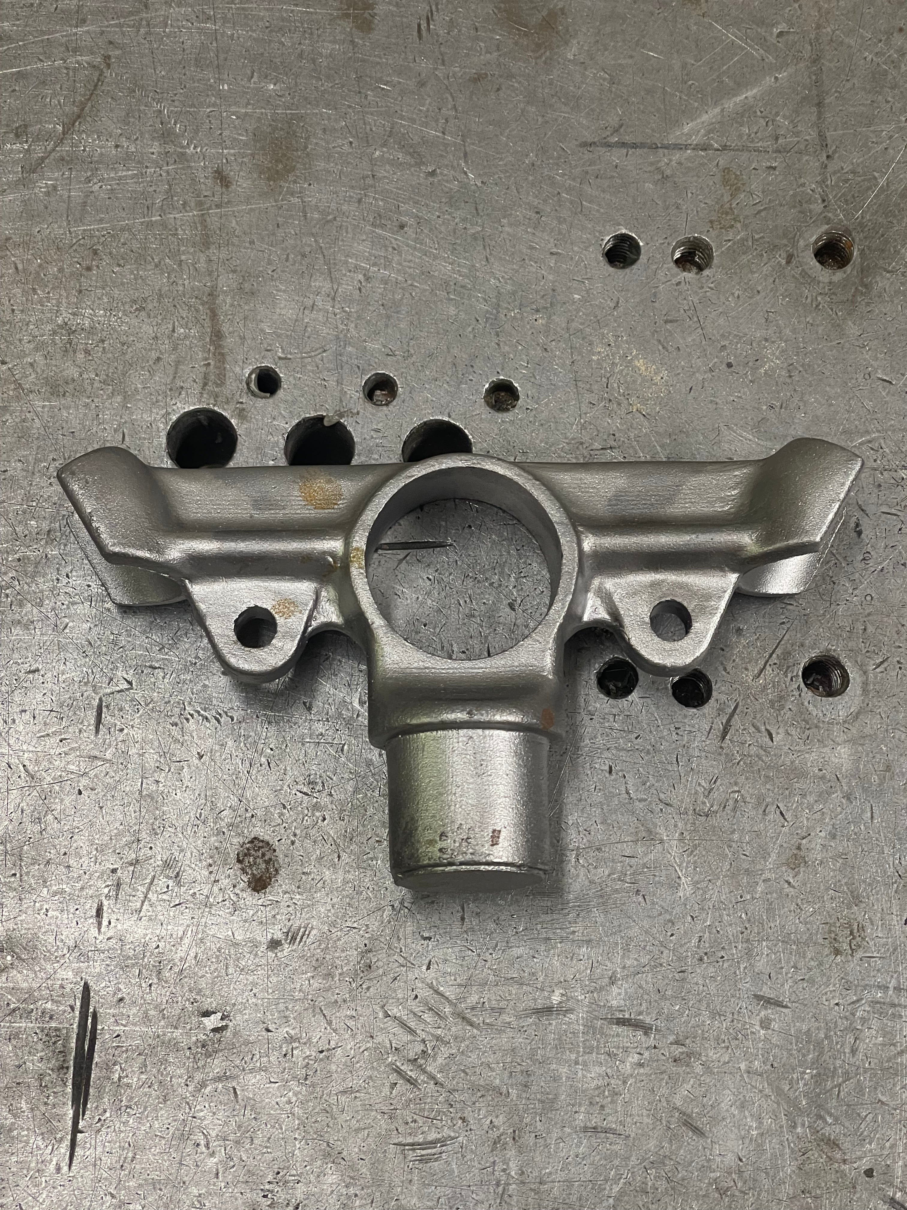 Seat Post Yokes for H D Panhead Rigid Frames